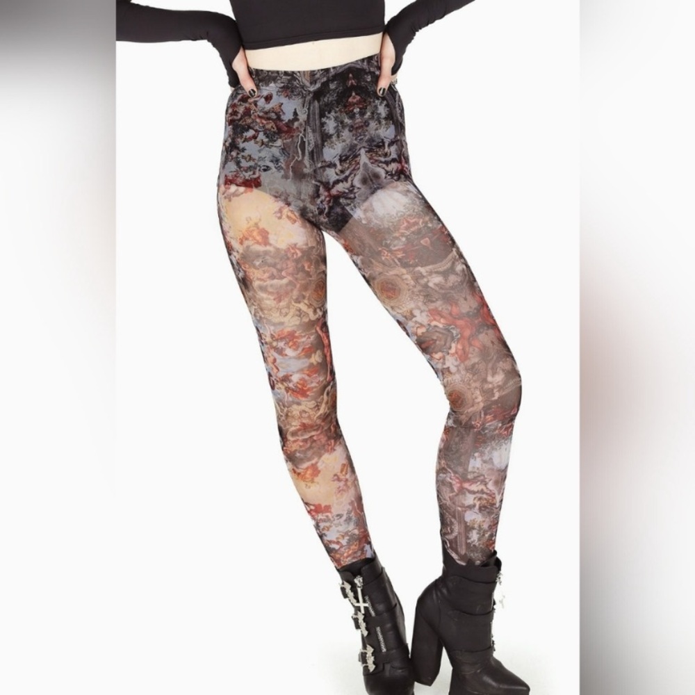 Blackmilk Divine Province Sheer high waist Leggings - Picture 2 of 4